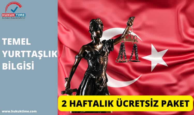 VATANDAŞLIK BİLGİSİ 2 HAFTALIK ÜCRETSİZ
